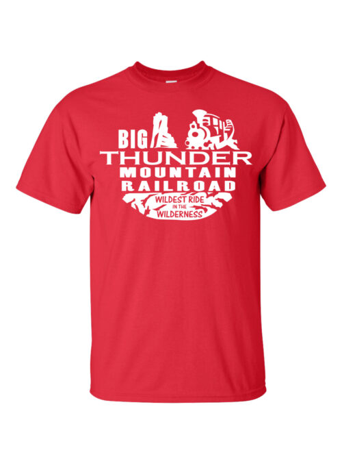Big Thunder Mountain Railroad Red T-Shirt