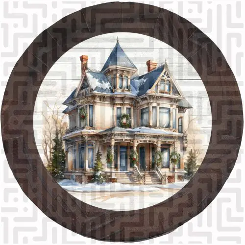 Vintage Christmas Homes