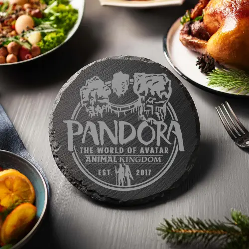 Pandora Chiseled Slate Coasters