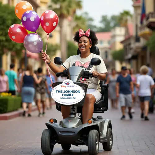 Custom Disney Cruise Line Scooter - Stroller Name Tag