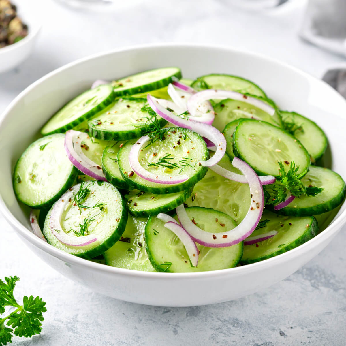 Gurkensalat - Cucumber Salad
