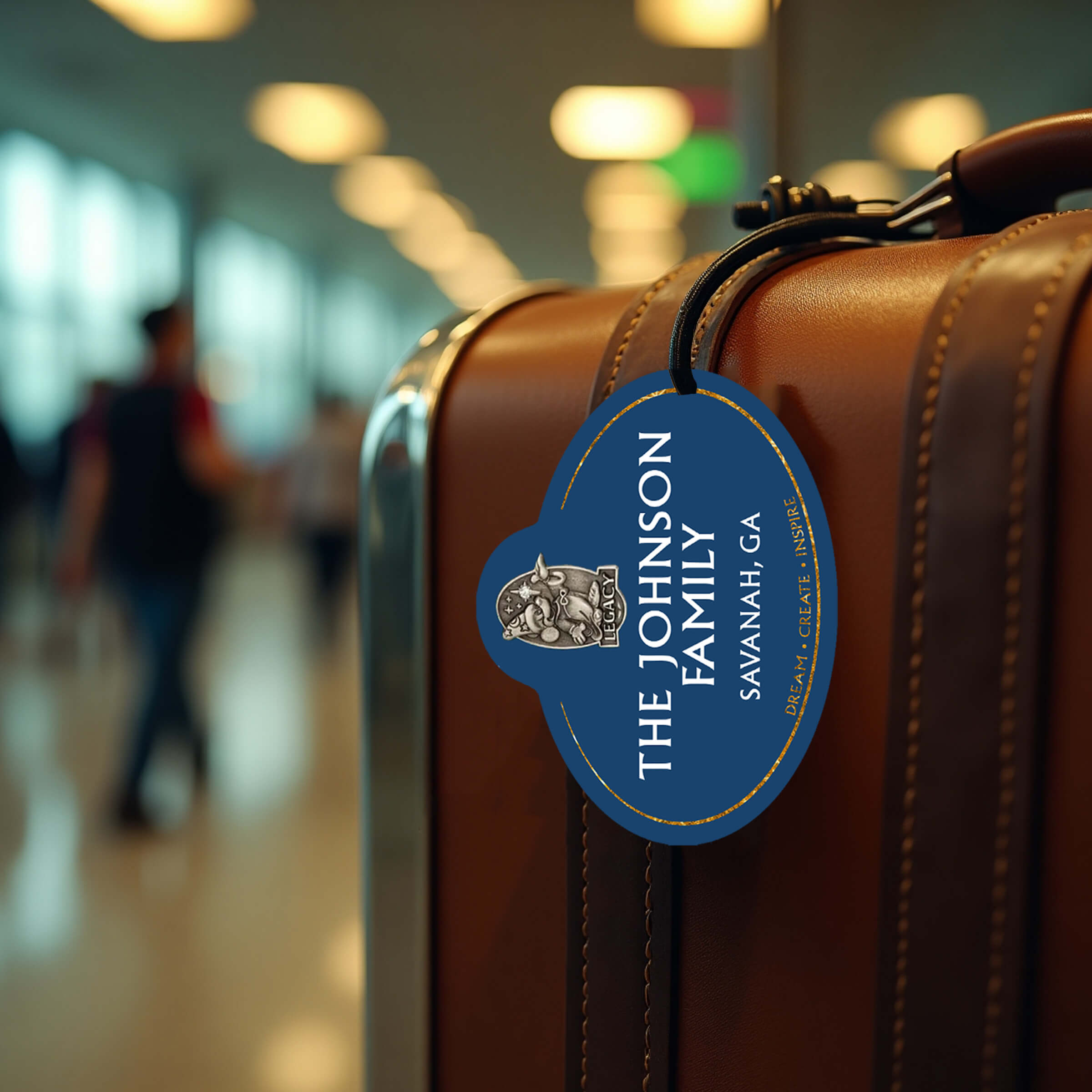 Legacy Cast Member Name Tag Luggage Tag