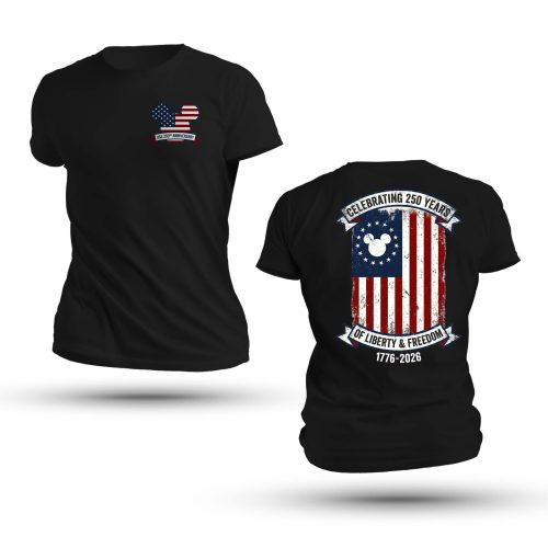 USA 250th Anniversary Mickey Mouse Shirt – 1776-2026 Patriotic Tee