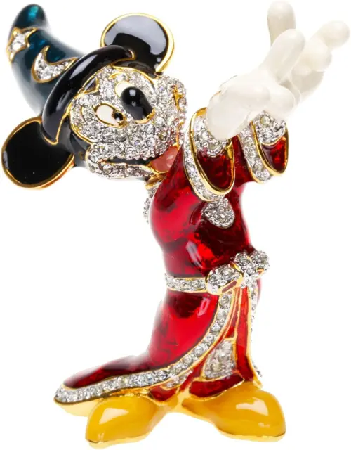 Arribas Brothers Swarovski Jeweled Disney Mickey Mouse Sorcerer
