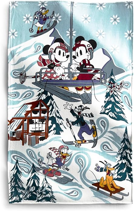 Vera Bradley Women's Disney Fleece Plush Throw Blanket