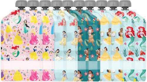 Simple Modern Disney Reusable Baby Food Pouches for Toddlers