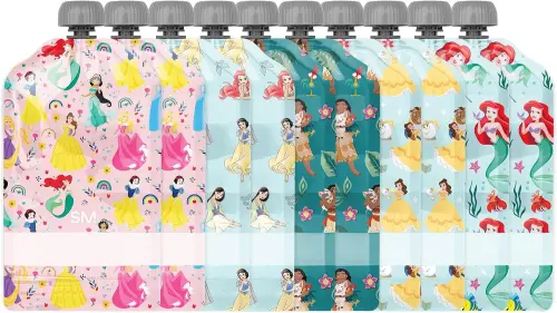 Simple Modern Disney Reusable Baby Food Pouches for Toddlers