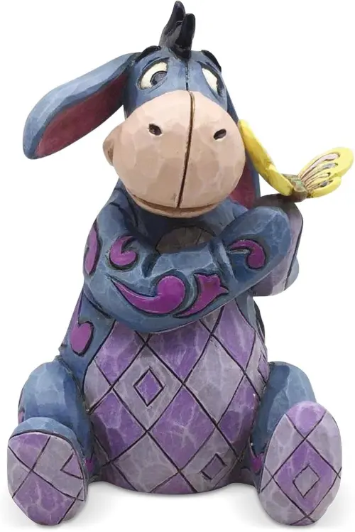 Enesco Disney Traditions by Jim Shore Winnie The Pooh Eeyore Holding Butterfly Miniature Figurine
