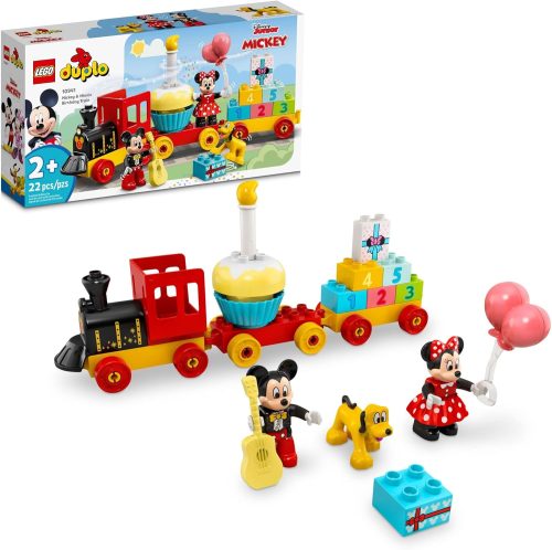 LEGO DUPLO Disney Mickey & Minnie Mouse Birthday Train Toy