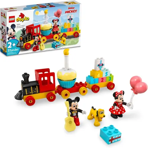 LEGO DUPLO Disney Mickey & Minnie Mouse Birthday Train Toy