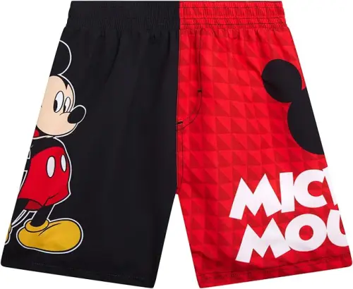 Disney Boys Swim Trunks - Cars Lightning McQueen Mickey Mouse Toy Story Buzz Lightyear