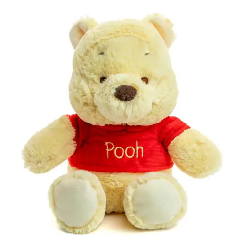 Kids Preferred Disney Baby Winnie the Pooh and Friends Stuffed Animal with Jingle and Crinkle Pooh 12”