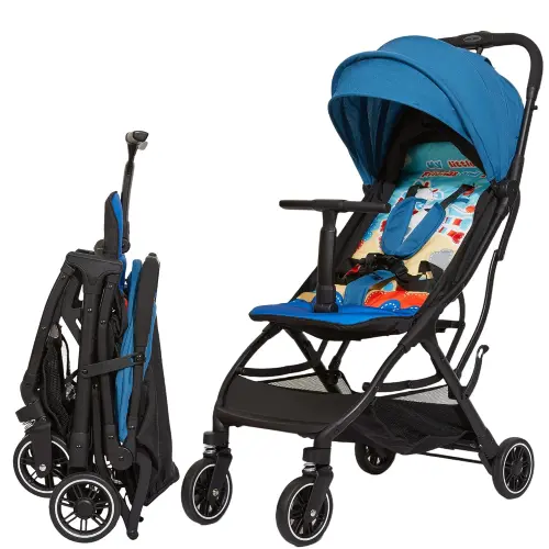 Cool Kids Umbrella Stroller for Baby, Portable Stroller with Automatic Folding Function Suitable for Walking, Shopping, and Amusement Parks