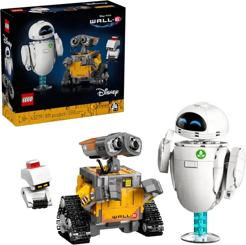 LEGO Disney & Pixar Wall-E & EVE Building Set for Adults