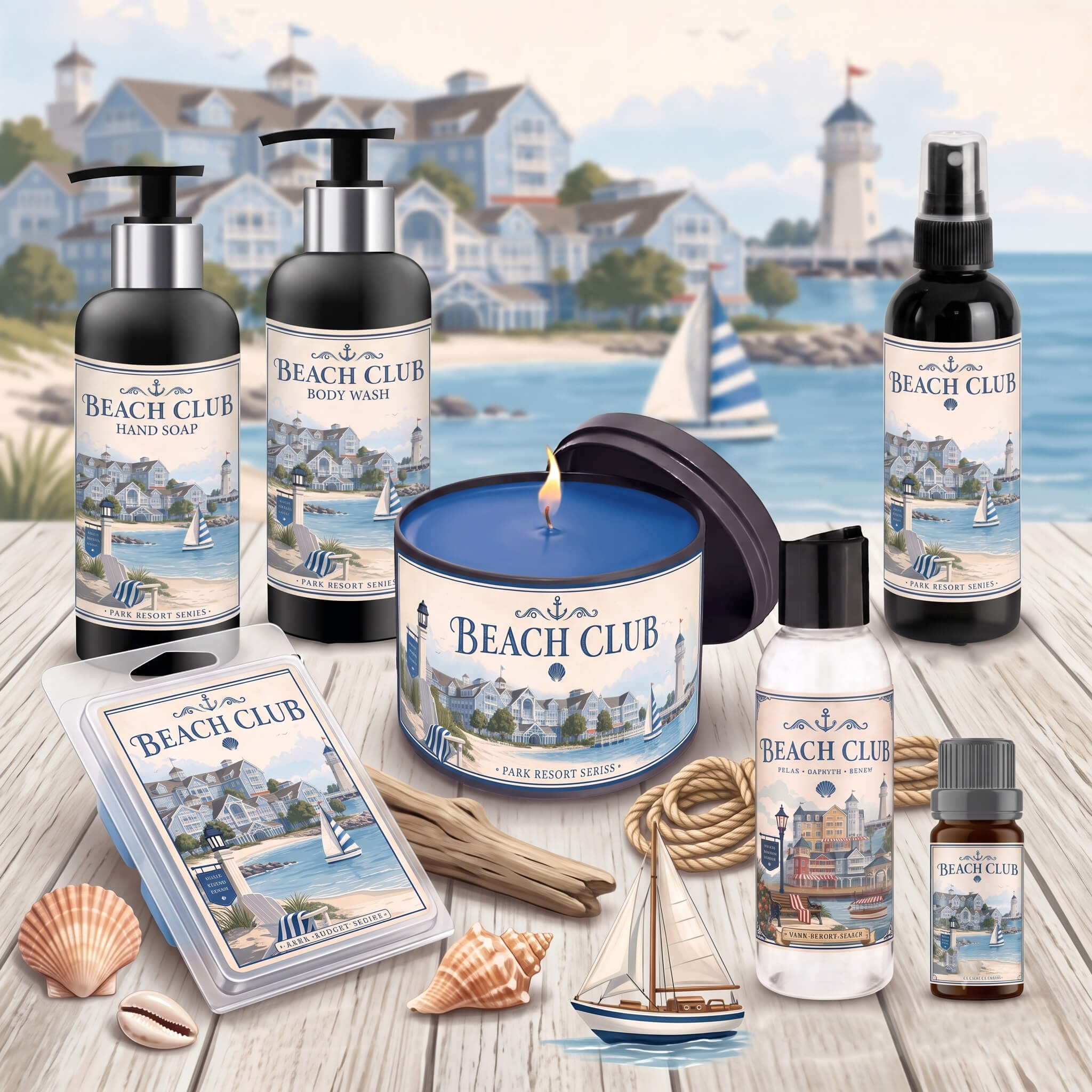 beach club disney resort scents fragrance collection