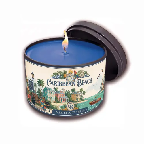 Caribbean Beach Inspired Candle disney resort scents candles small