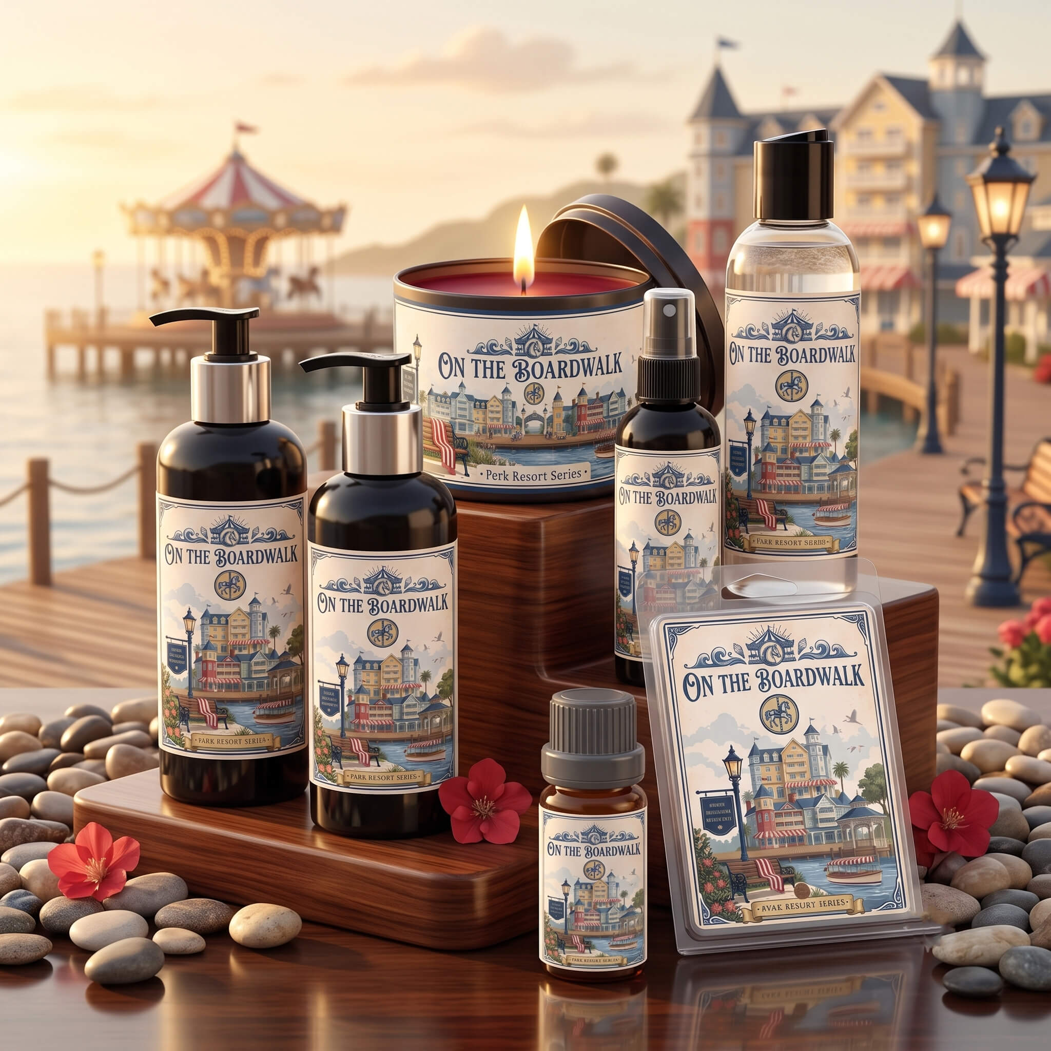 On The Boardwalk Disney Resort Scents Fragrance Collection