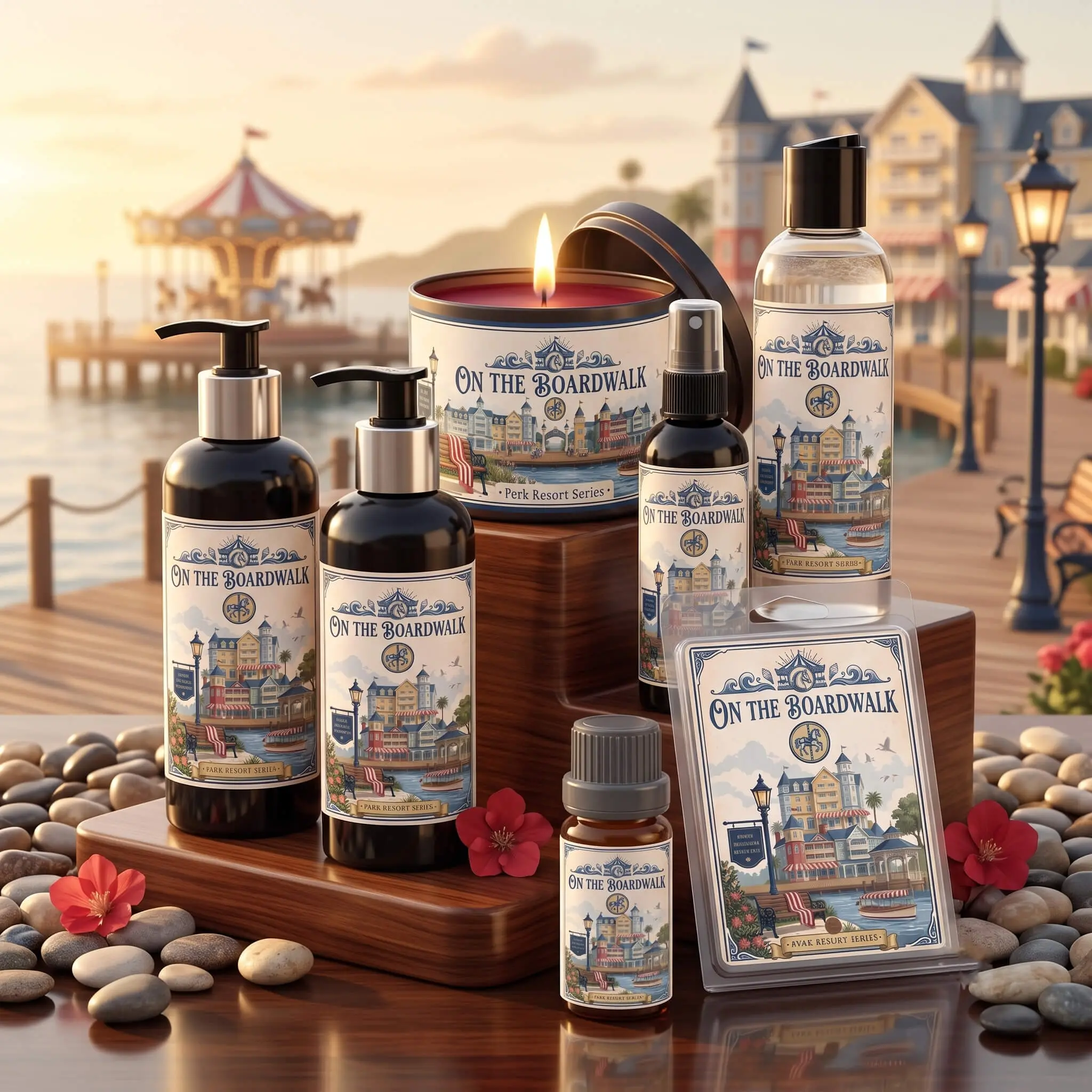 On The Boardwalk Disney Resort Scents Fragrance Collection