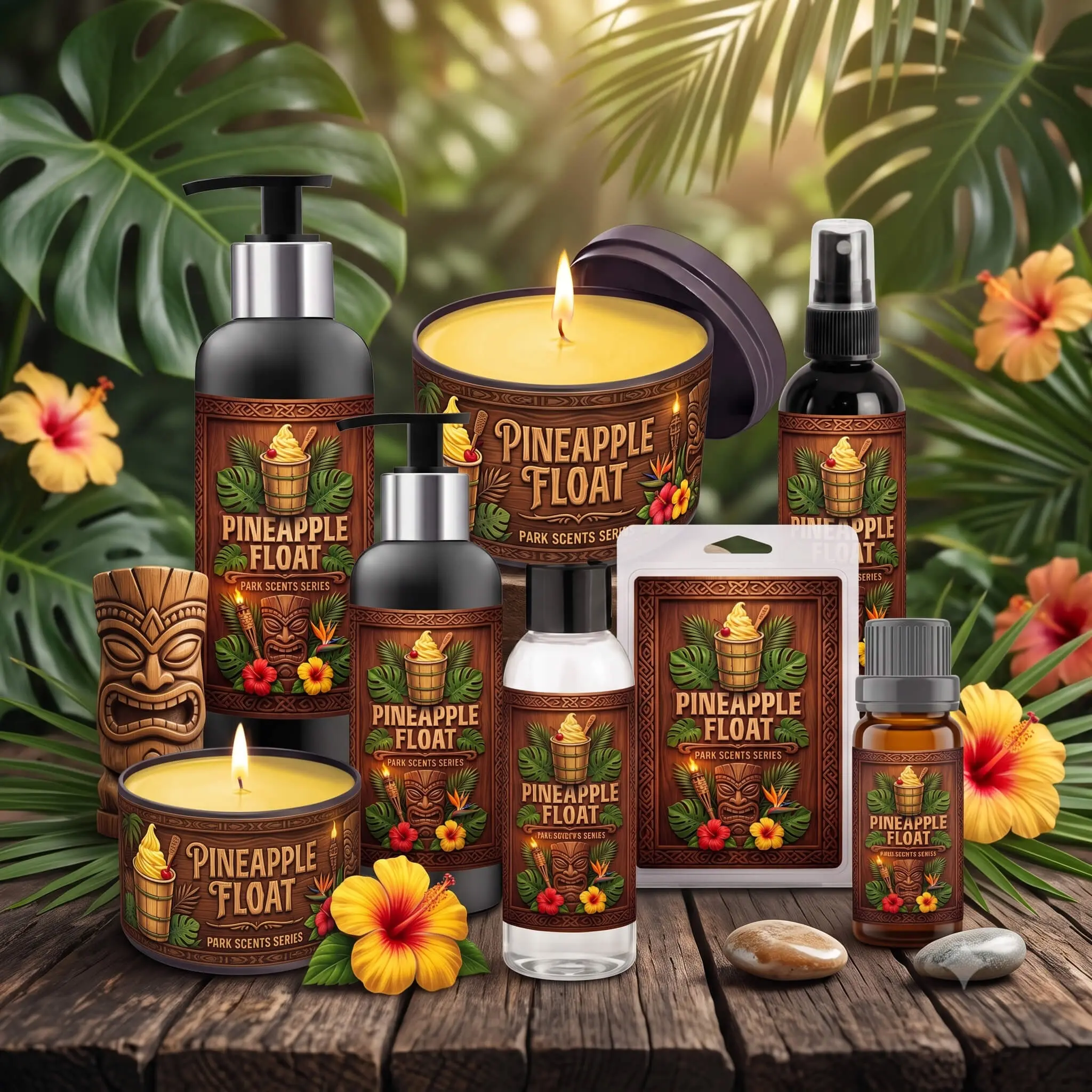 pineapple float disney park scents fragrance collection