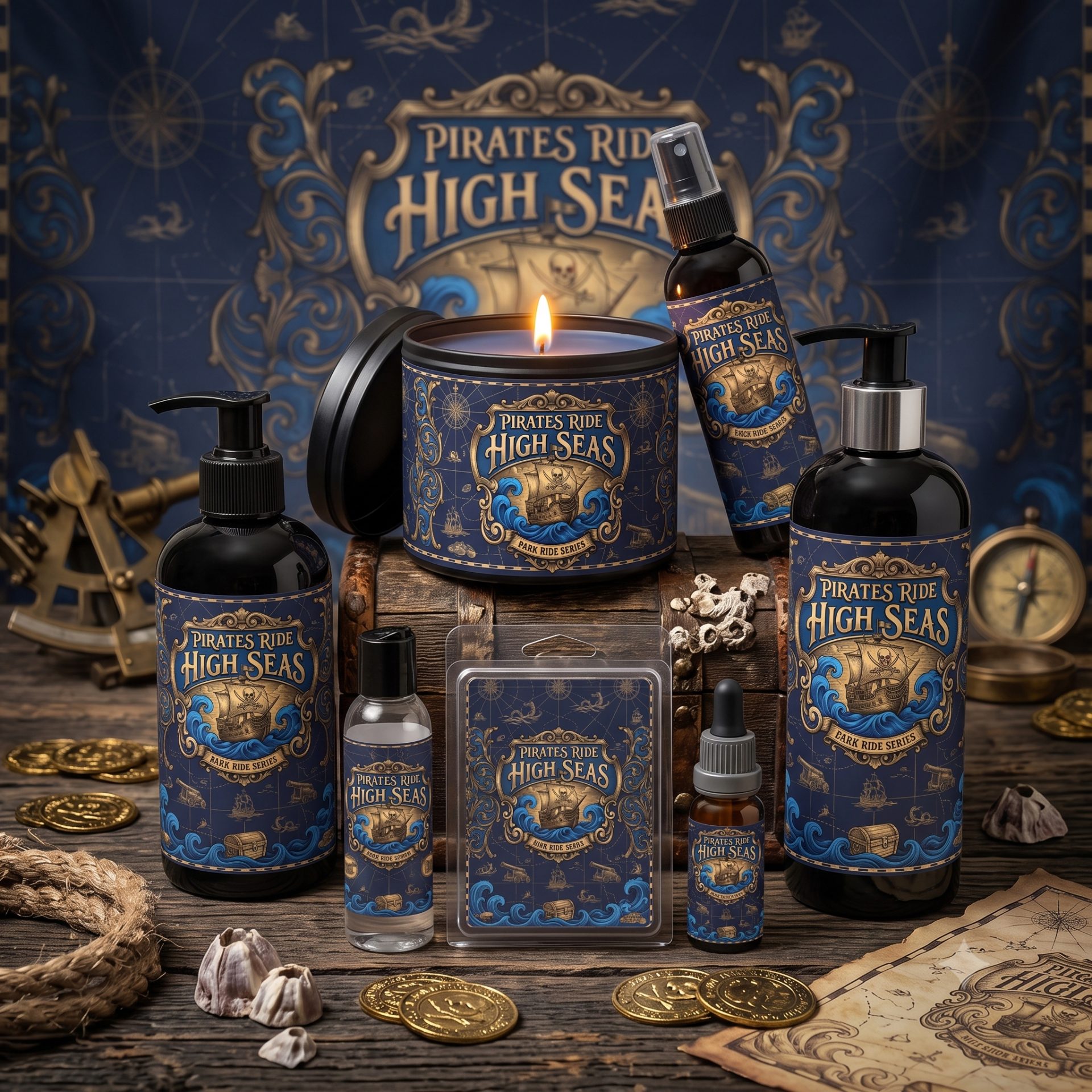 pirates ride high seas disney park ride scents fragrance collection