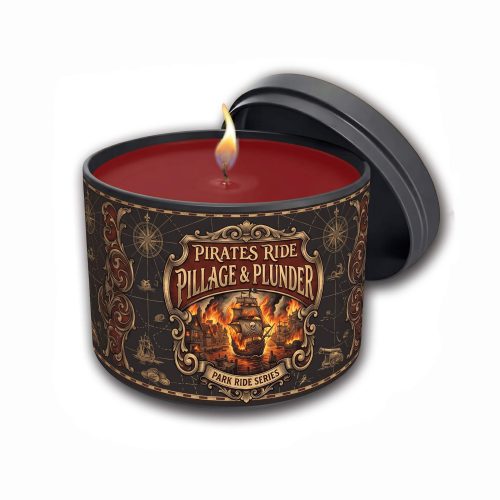 pirates ride pillage plunder inspired disney park ride scents candles small