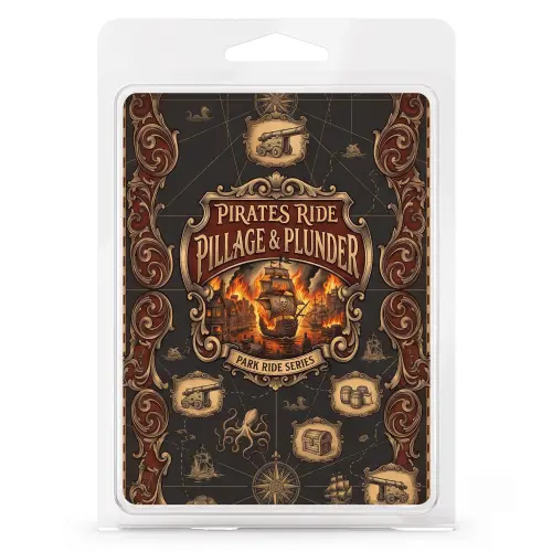 pirates ride pillage plunder inspired disney park ride scents wax melts