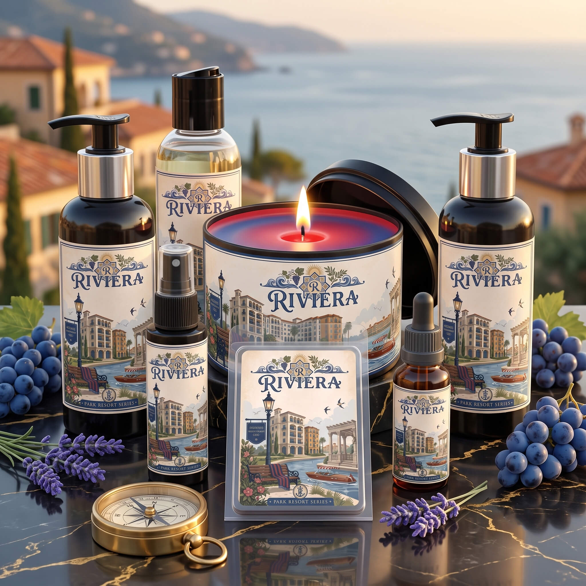 riviera disney resort scents fragrance collection