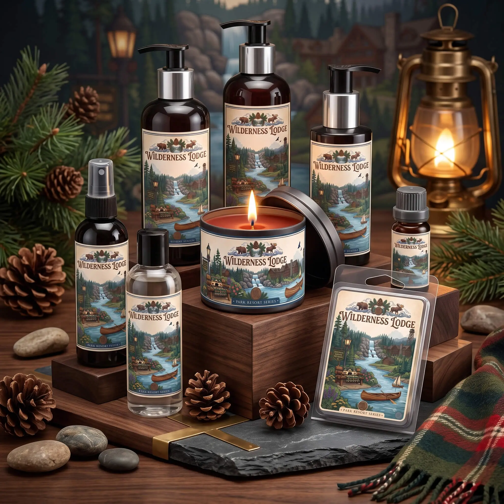 wilderness lodge disney resort scents fragrance collection